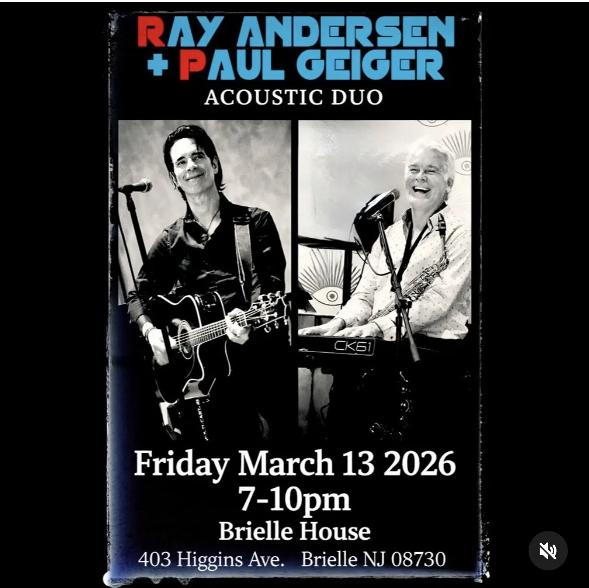 Ray Andersen and Paul Geiger Duo