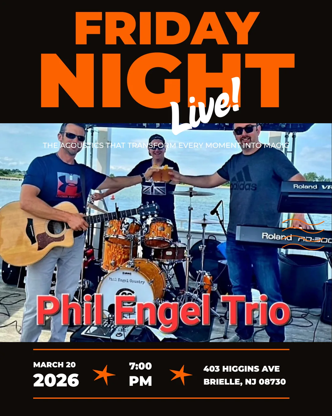Friday Night Live - Phil Engel Trio